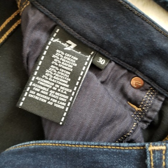 7 for all mankind b(air) the ankle skinny jean 30 - Picture 3 of 6